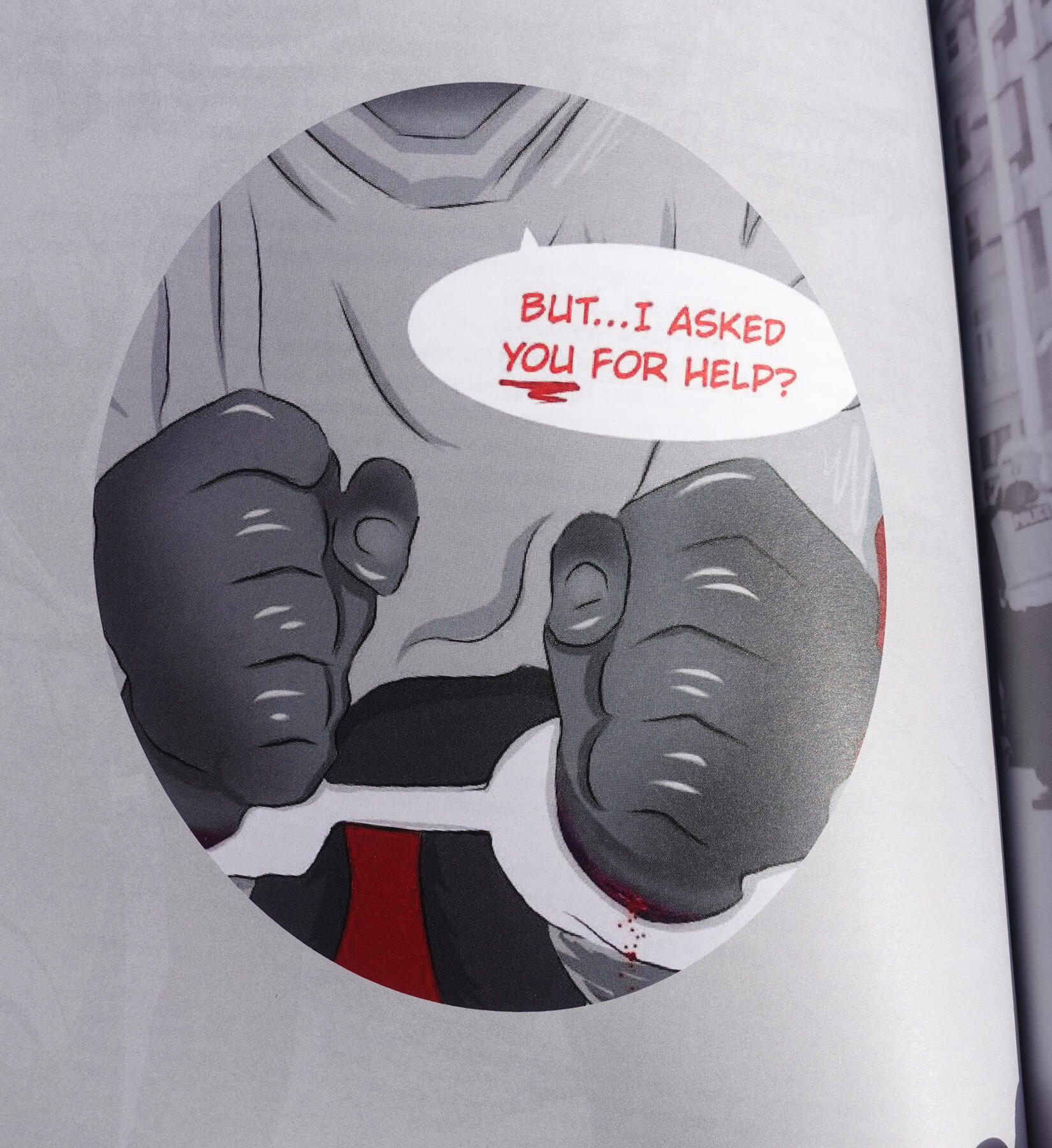 'Trust' - Art by Infinity Agbetu, published in ACCOUNT - Report.