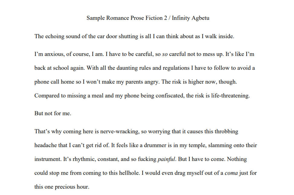 Romance PF 2 1st